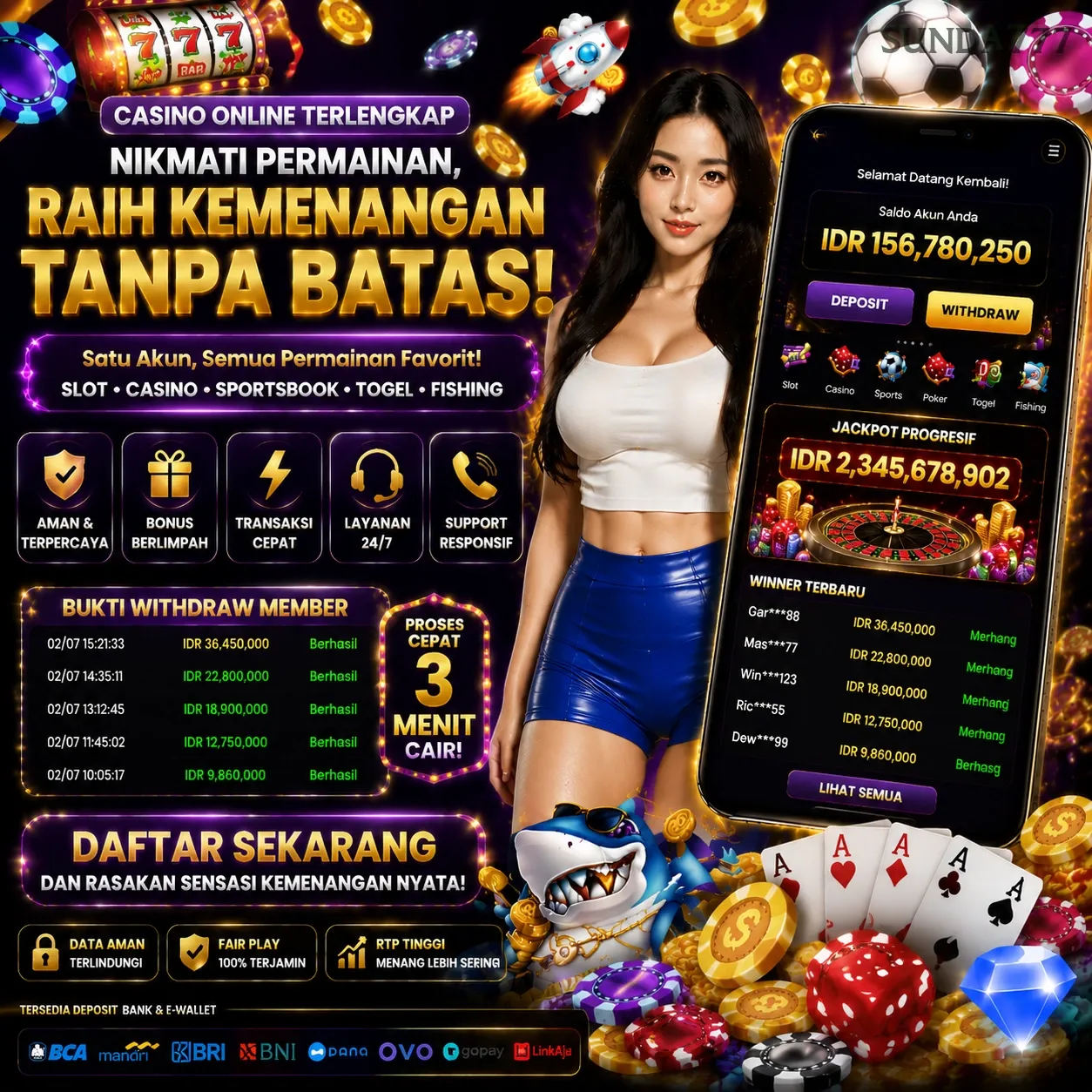 Ikon aplikasi sunda777 resmi